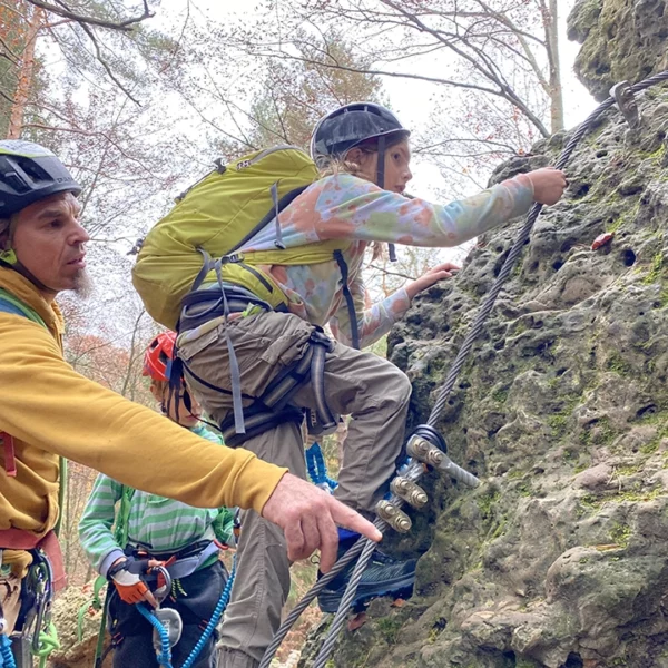 familien-klettersteig Familienklettersteig