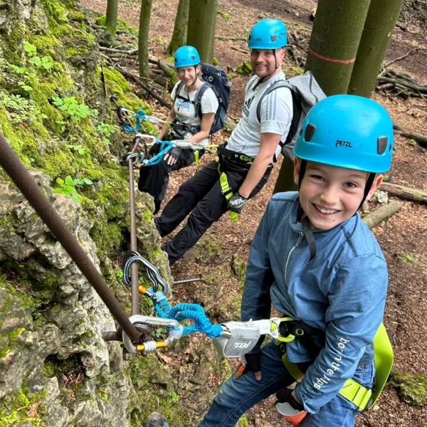 Familien­klettersteigführung
