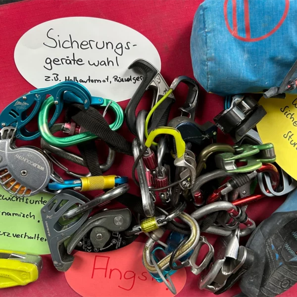 Sturz- und Sicherungstraining