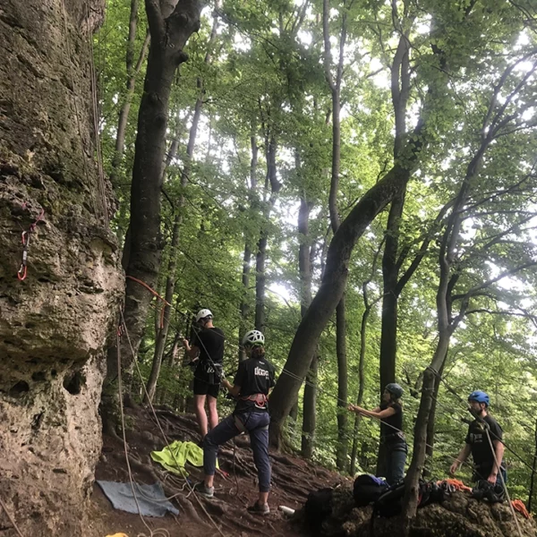 vorstiegskurs-outdoor Vorstiegskurs (Fortgeschrittenenkurs)