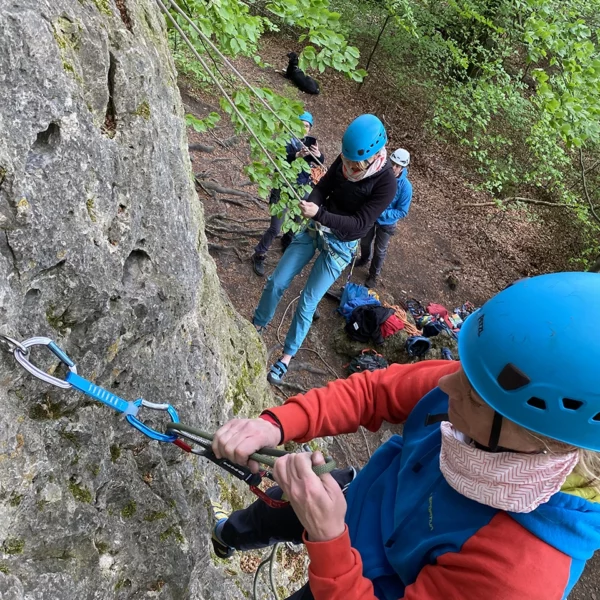 vorstiegskurs-outdoor Vorstiegskurs (Fortgeschrittenenkurs)